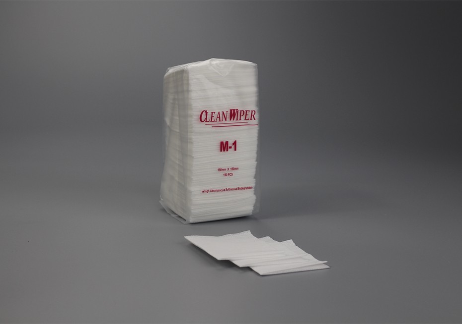 KELESS&reg;电子精密CLEAN WIPER M-1 15cmx15cm网孔防静电网纹无尘擦拭纸
